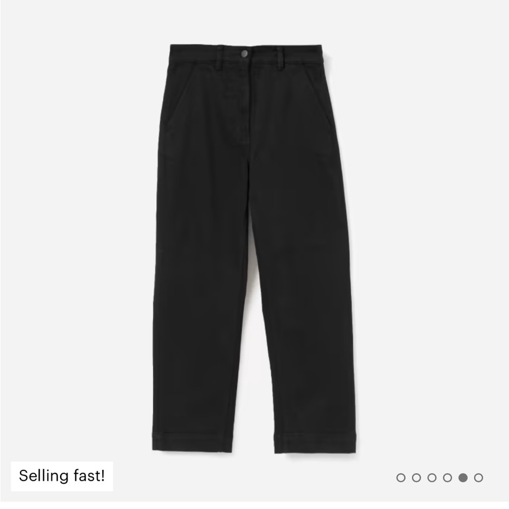 Everlane Straight Leg Crop Pant